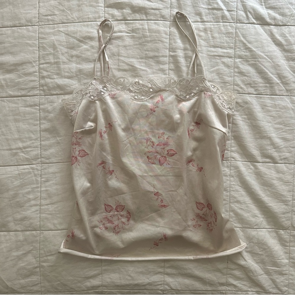 Vintage lace cami